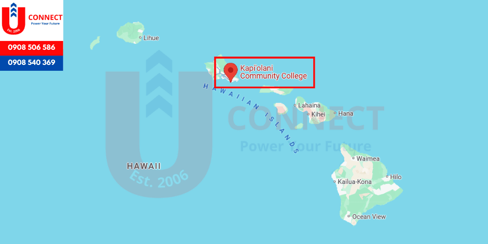 cao đẳng Kapi'olani, bang Hawaii - Mỹ